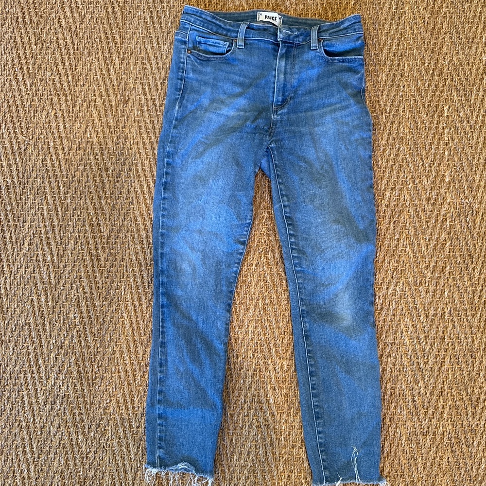 Paige - hoxton crop jeans